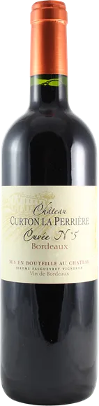 image du vin Château Curton la Perriere n°5 Rouge 2020