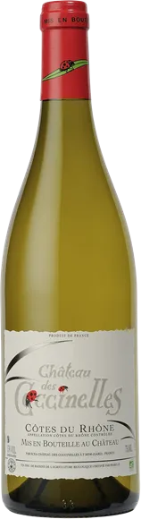 photo du vin Côtes du Rhône Magnum Blanc 2023 Château des Coccinelles