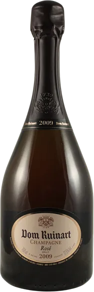 capture du vin Champagne Dom Ruinart Brut Rosé 2009 Champagne Ruinart