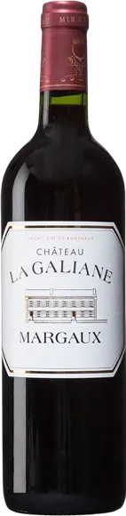 photo du vin Château la Galiane Margaux Rouge 2016