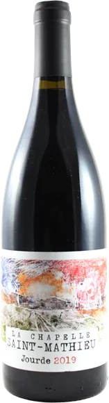 photo du vin Cuvée Jourde Rouge 2019 la Chapelle Saint Mathieu