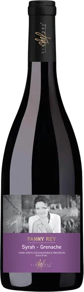 photo du vin Pays d’oc Fanny Rey Syrah Grenache Rouge 2023 Signature Chef