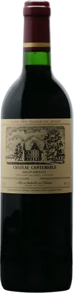 photos du vin Château Cantemerle Haut-Médoc Rouge 1988