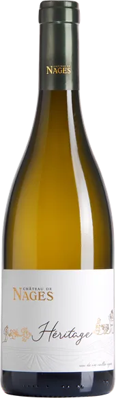 photo du vin Château de Nages Héritage Blanc 2023