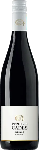 photos du vin Pays d’oc Merlot Rouge 2023 Domaine Pech des Cades