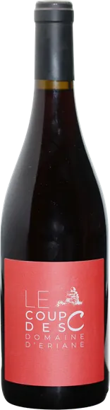 photo du vin le Coup des c Rouge 2023 Domaine d’Eriane