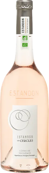 photo du vin Côtes de Provence les Cercles Rosé 2024 Estandon