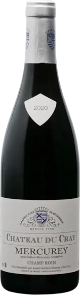 vue du vin Mercurey Champ Roin Château du Cray Rouge 2020 Maison a Goichot