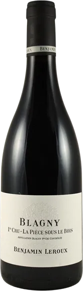 image du vin Blagny 1er Cru la Pièce Sous le Bois Rouge 2018 Maison Benjamin Leroux