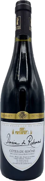 image du vin Côtes du Rhône Rouge 2023 Domaine de Rochemond