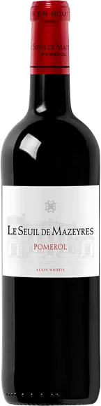 image du vin Château Mazeyres Pomerol Seuil de Mazeyres Rouge 2022