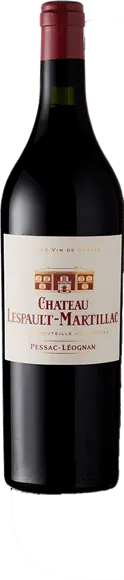 photo du vin Château Lespault Martillac Pessac-Léognan Rouge 2017