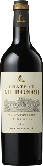 photo du vin Château le Boscq Saint-Estèphe Cru Bourgeois Rouge 2017