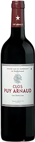 photo du vin Côtes de Bordeaux Castillon les Ormeaux Rouge 2016 Château Clos Puy Arnaud