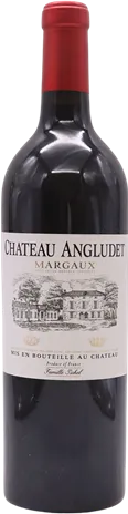 vue du vin Château d’Angludet Margaux Rouge 1988