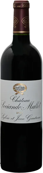 aperçu du vin Château Sociando-Mallet Rouge 2017