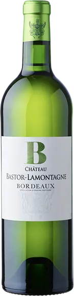 photos du vin Château Bastor-Lamontagne Bordeaux b de Bastor Blanc 2020