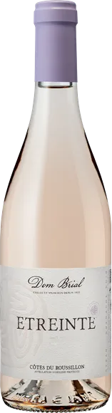 photo du vin Côtes du Roussillon Etreinte Rosé 2024 Dom Brial