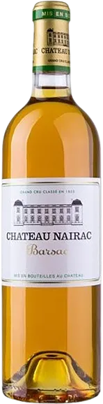 photo du vin Château Nairac Barsac Blanc 2001