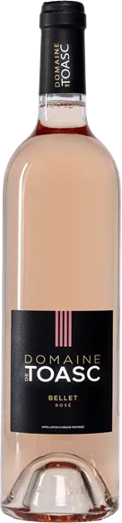 vue du vin Bellet Rosé 2023 Domaine de Toasc