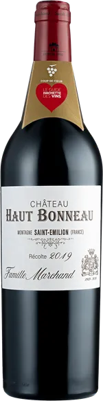 photo du vin Château Haut-Bonneau Montagne-Saint-Emilion Rouge 2019