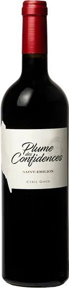 image du vin Plume des Confidences Saint-Emilion Magnum Rouge 2017