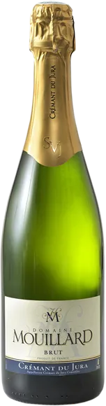 image du vin Crémant du Jura Brut Blanc Domaine Jean-Luc Mouillard