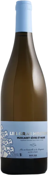 vue du vin Muscadet Sèvre et Maine Sur Lie Gras Mouton Blanc 2023 Domaine de la Pépière