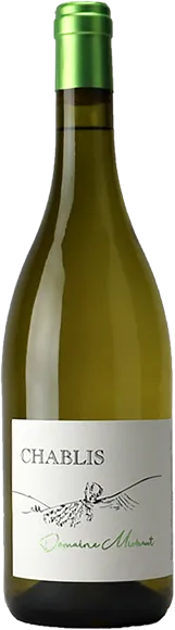 vue du vin Chablis Blanc 2021 Domaine Michaut