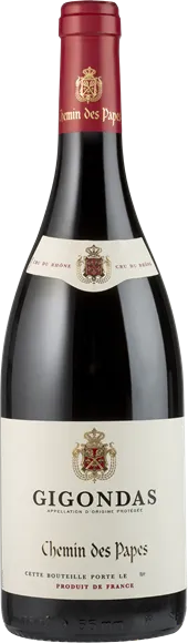 image du vin Gigondas Rouge 2022 Chemin des Papes