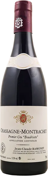 photo du vin Chassagne-Montrachet 1er Cru la Boudriotte Rouge 2014 Domaine Ramonet