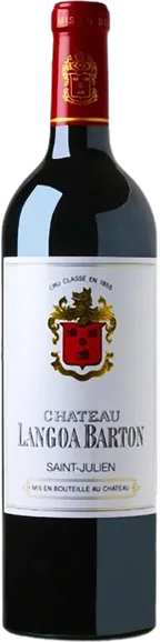 vue du vin Château Langoa-Barton Rouge 2016