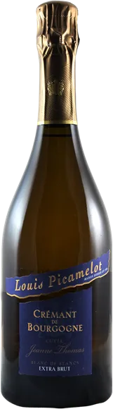 photo du vin Crémant de Bourgogne Blanc de Blancs Jeanne Thomas Brut Louis Picamelot