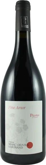 photo du vin Languedoc Pézenas Fine Amor Rouge 2020 Domaine Marc-Olivier Bertrand