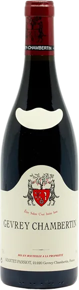 capture du vin Gevrey-Chambertin Rouge 2022 Domaine Geantet-Pansiot