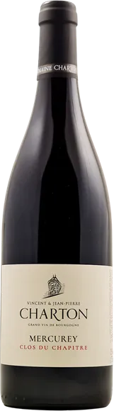 image du vin Mercurey Chapitre Rouge 2022 Domaine Charton