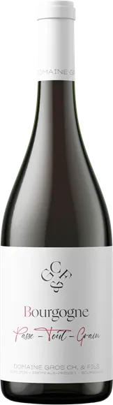image du vin Bourgogne Passe-Tout-Grains Rouge 2022 Domaine Christian Gros
