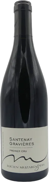 photo du vin Santenay 1er Cru les Gravières Rouge 2023 Domaine Lucien Muzard et Fils