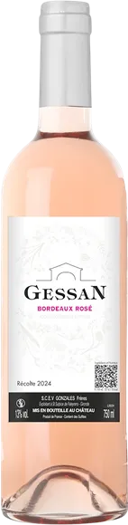 photo du vin Bordeaux Rosé 2024 Château Gessan