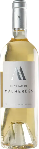 photo du vin Château de Malherbes Bordeaux Blanc 2017