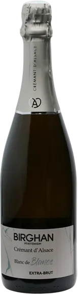 vue du vin Crémant d’Alsace Blanc de Blancs Extra-Brut Birghan