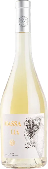 vue du vin Côtes de Provence massa_lia Blanc 2023 les Vignobles Massa