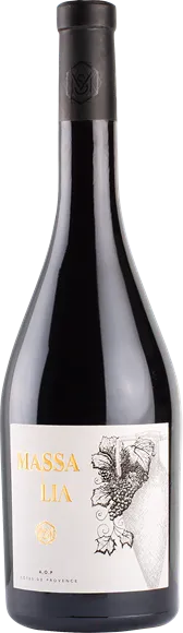vue du vin Côtes de Provence massa_lia Rouge 2023 les Vignobles Massa