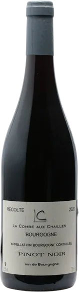 photo du vin Bourgogne Pinot Noir Rouge la Combes Aux Chailles
