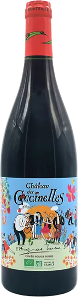 illustration du vin Côtes du Rhône Cuvée Rubis Rouge 2021