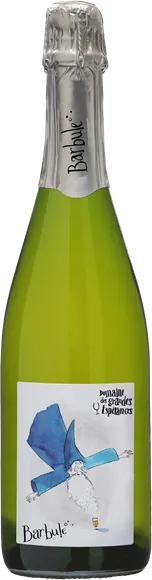 illustration du vin Crémant de Loire Barbule Brut Nature Blanc Domaine des Grandes Espérances