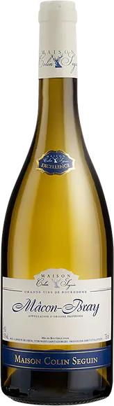 photos du vin Mâcon Bray Excellence Blanc 2021 Maison Colin Seguin
