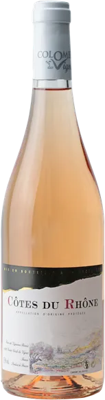 photo du vin Côtes du Rhône Terroir Rosé 2024 Colombes des Vignes