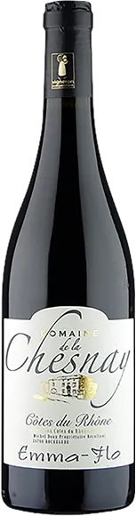 image du vin Côtes du Rhône Emma Flo Rouge 2022 Domaine de la Chesnay