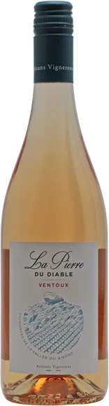 photo du vin la Pierre du Diable Ventoux Rhonéa Rosé 2024